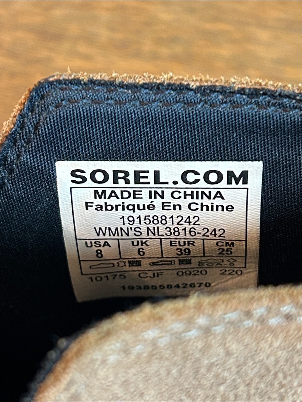 Sorel Evie Pull on Wedge Ankle Boots Women's Size 8 US Brown Leather & Suede - Picture 6 of 15